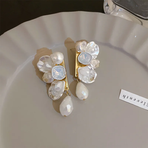 Pearl Cascade Earrings