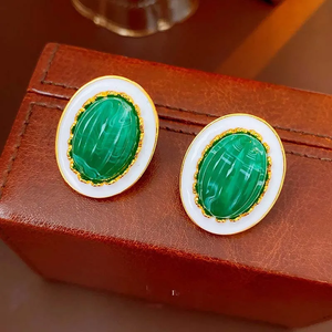 Emerald Harvest Studs