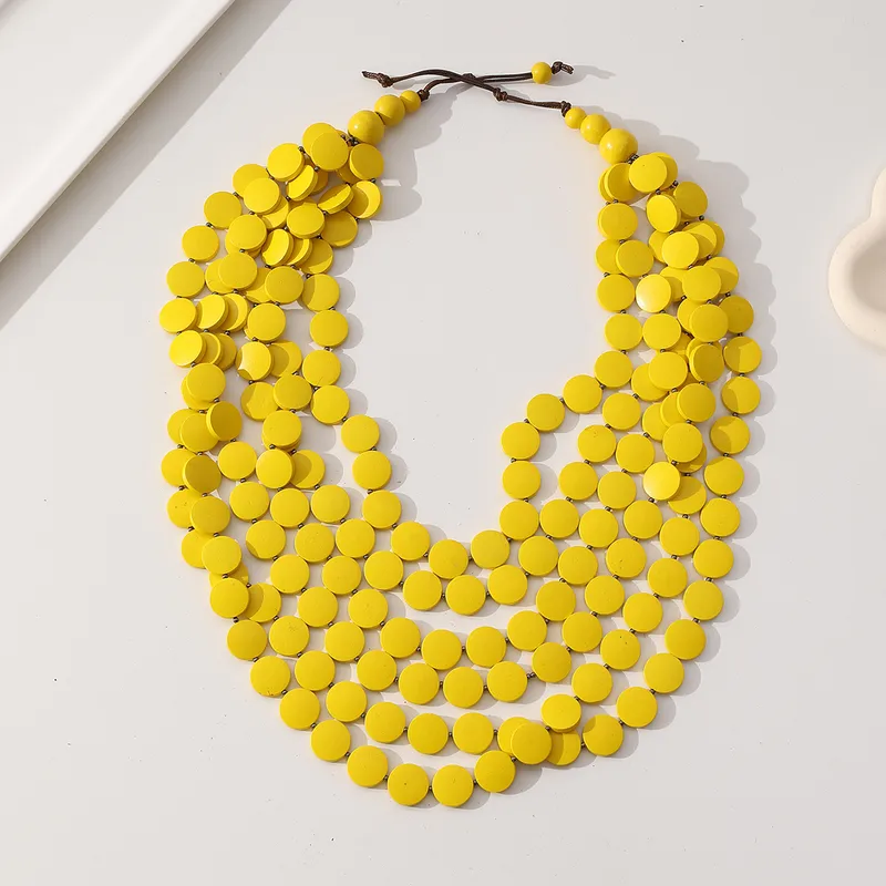 Tropic Layers Statement Necklace