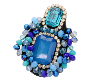 Bead Cluster Brooch