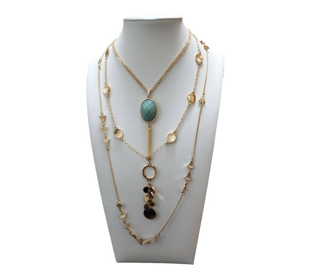 Turquoise Layered Necklace