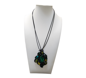 Green Pendant Necklace