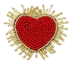 Heart Shaped Brooch