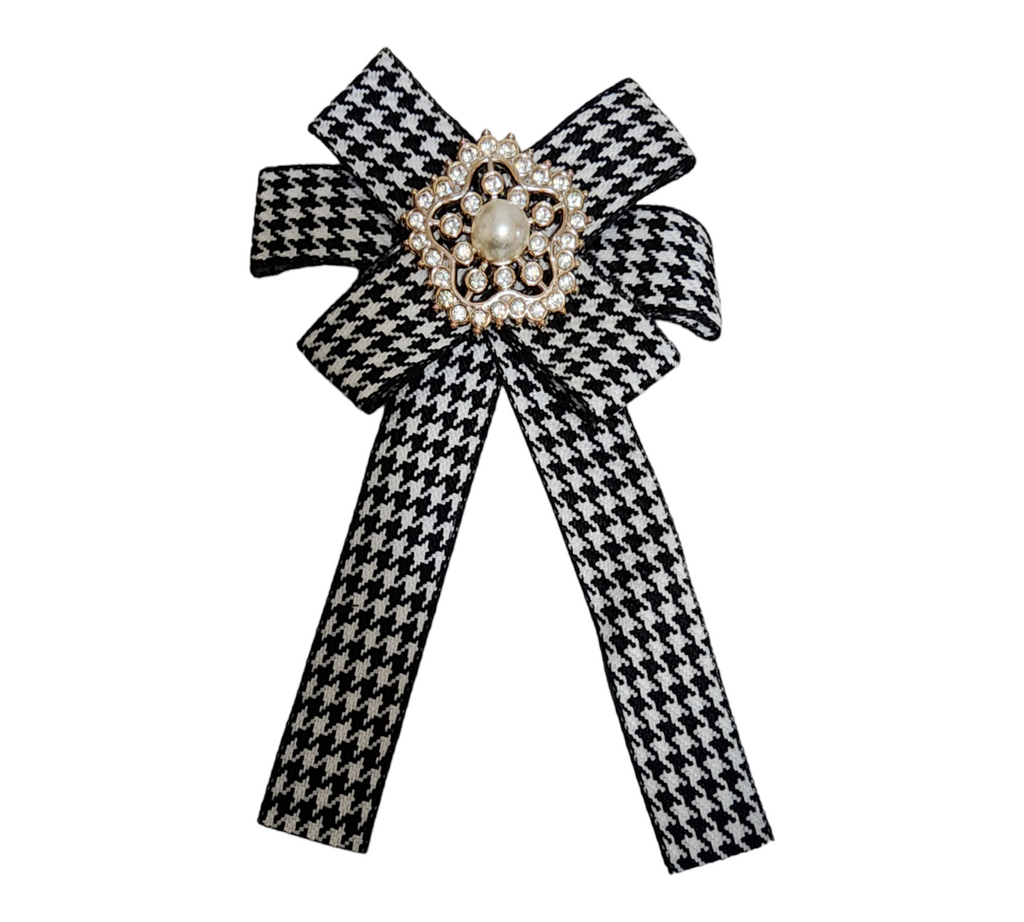 Houndstooth Bow