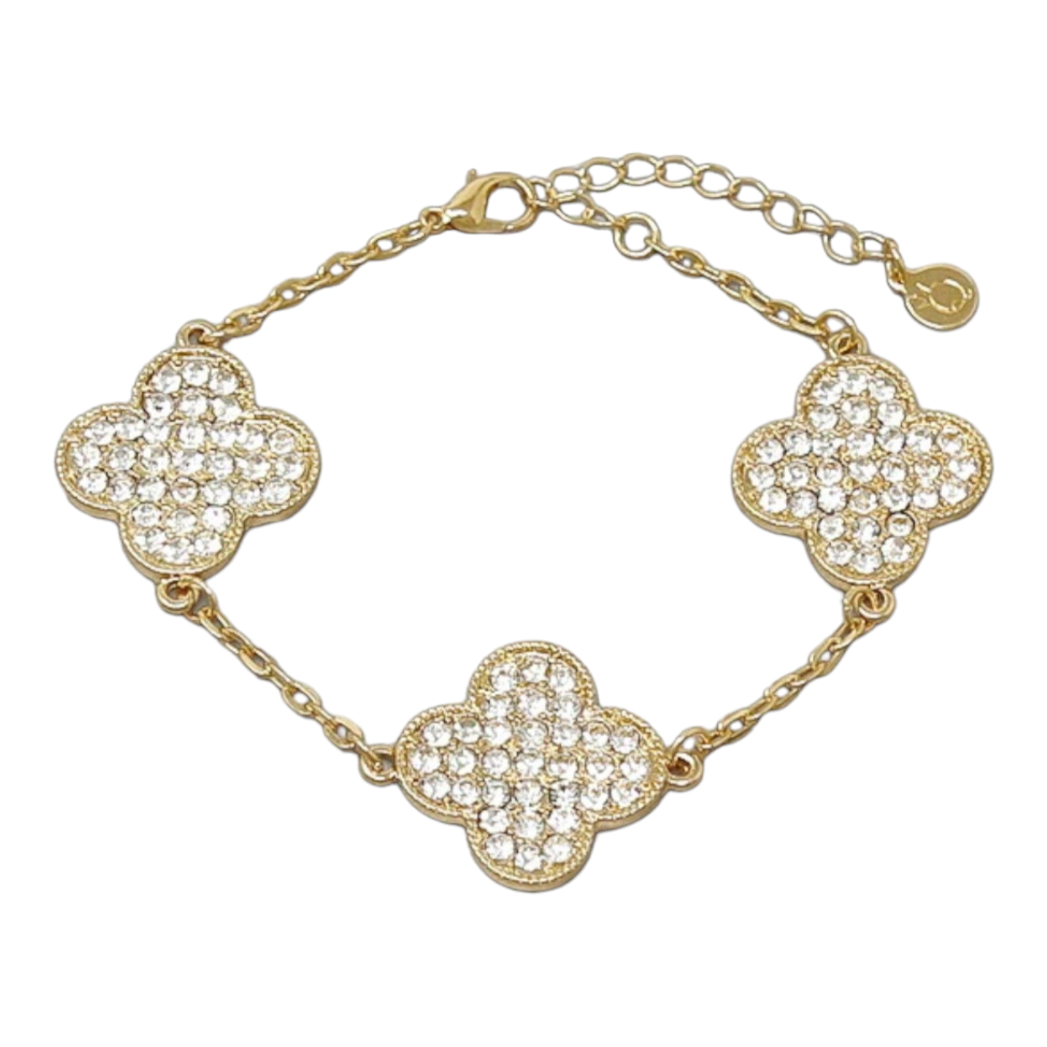 Quatrefoil Charm Bracelet