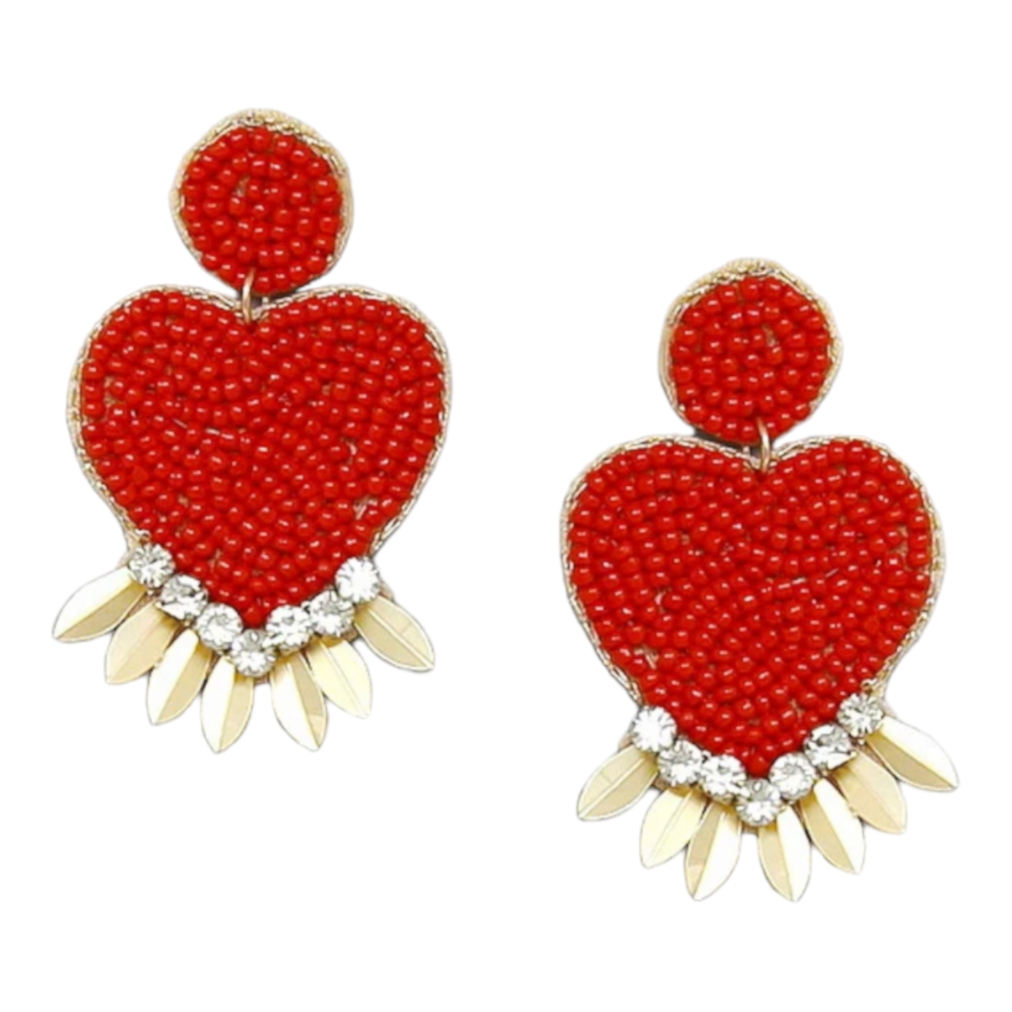 Beaded Hearts