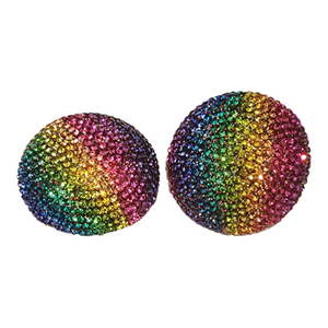 Rainbow Dome Clip Ons