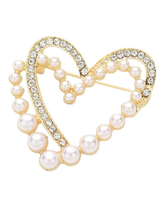 Pearl Majesty Brooch