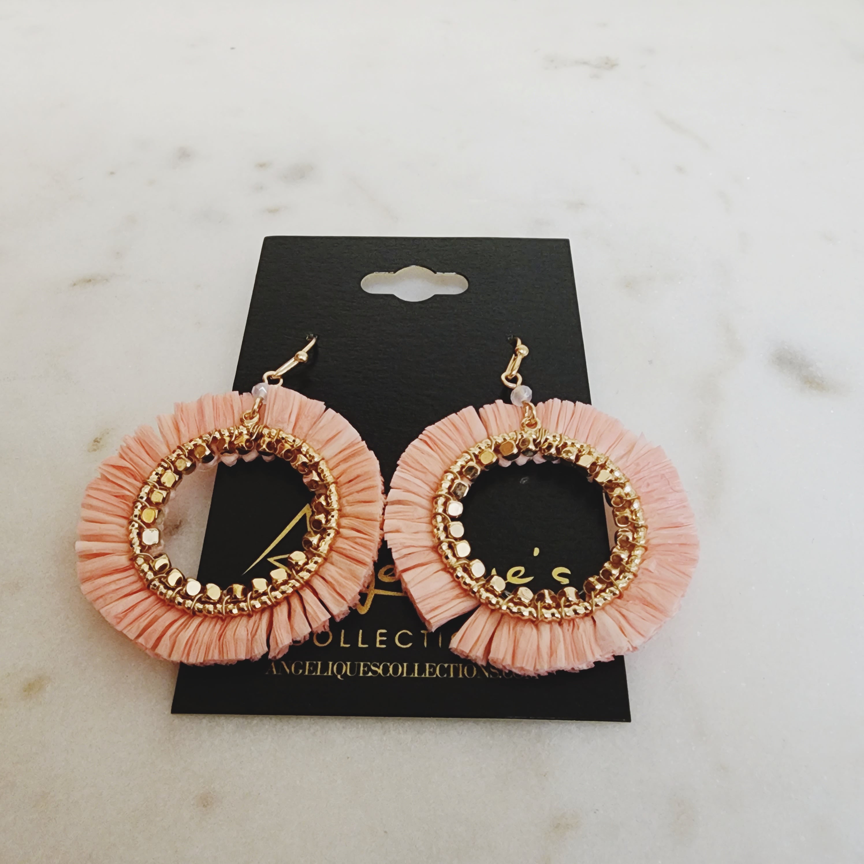 Open Circle Earrings