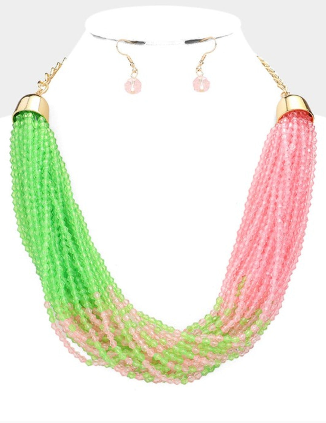 Beaded Layered Necklace