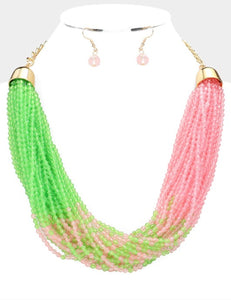 Beaded Layered Necklace