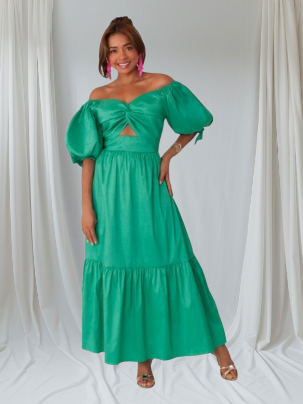 Chic Grace Peek Maxi