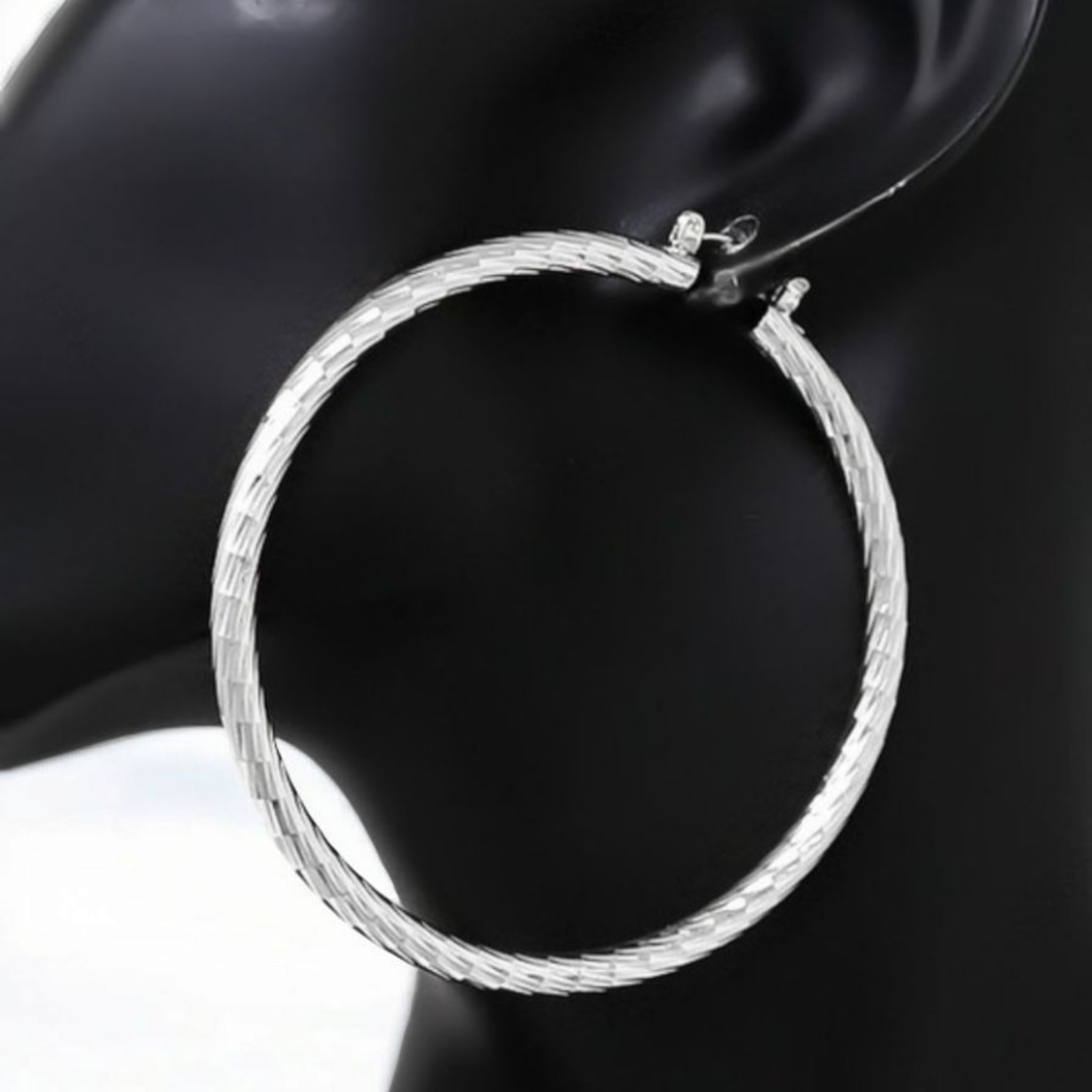 Golden Glow Hoops