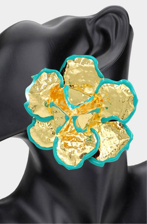 Petal Pop Statement Earrings