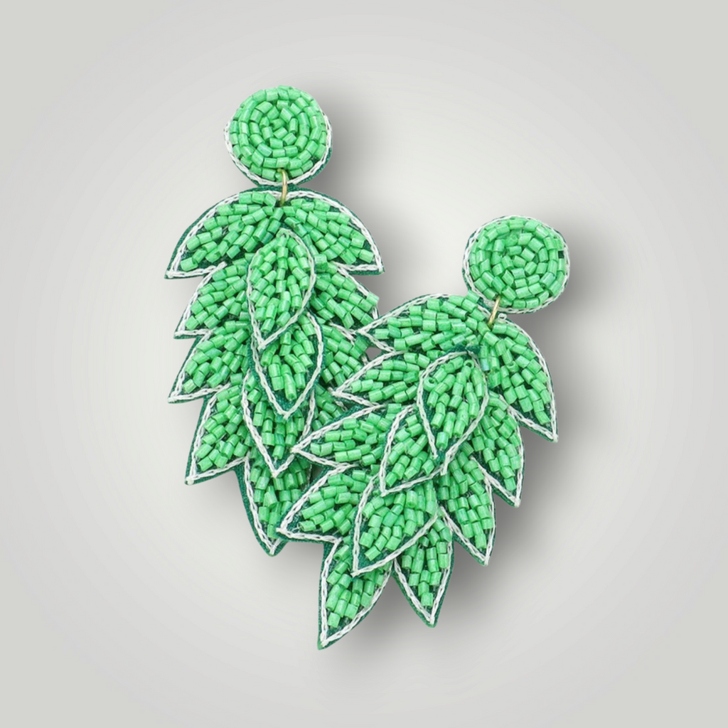 Leaf Vine Dangle Earrings