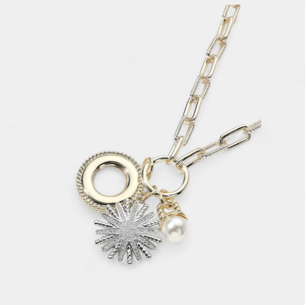 Mother of Pearl Pendant Necklace