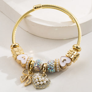 Sweetheart Charms Bangle