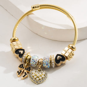 Sweetheart Charms Bangle